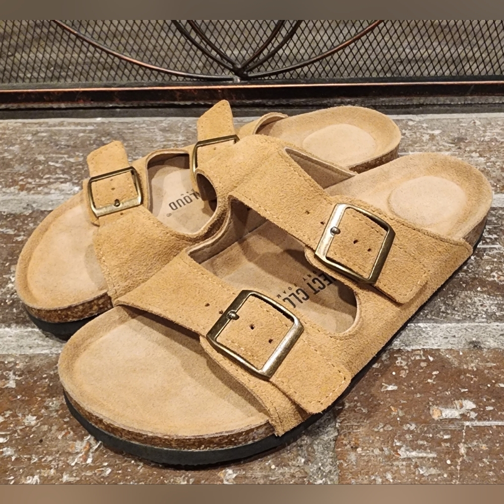 PROJECT CLOUD - Berkinstock Genuine Leather Sandles